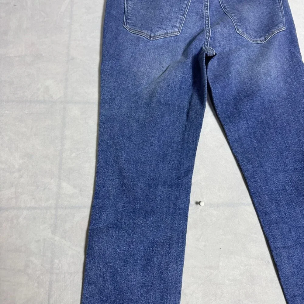 Madewell 10" High-Rise Skinny Crop Jeans Womens‎ Blue Denim Pockets Size 28 NWT - Picture 8 of 16